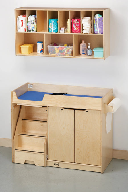 Jonti-Craft® Changing Table - with Stairs - Left