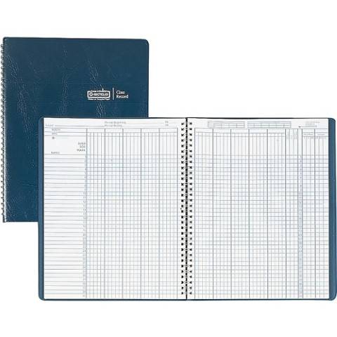 Class Record Book, 8-1/2"x11"