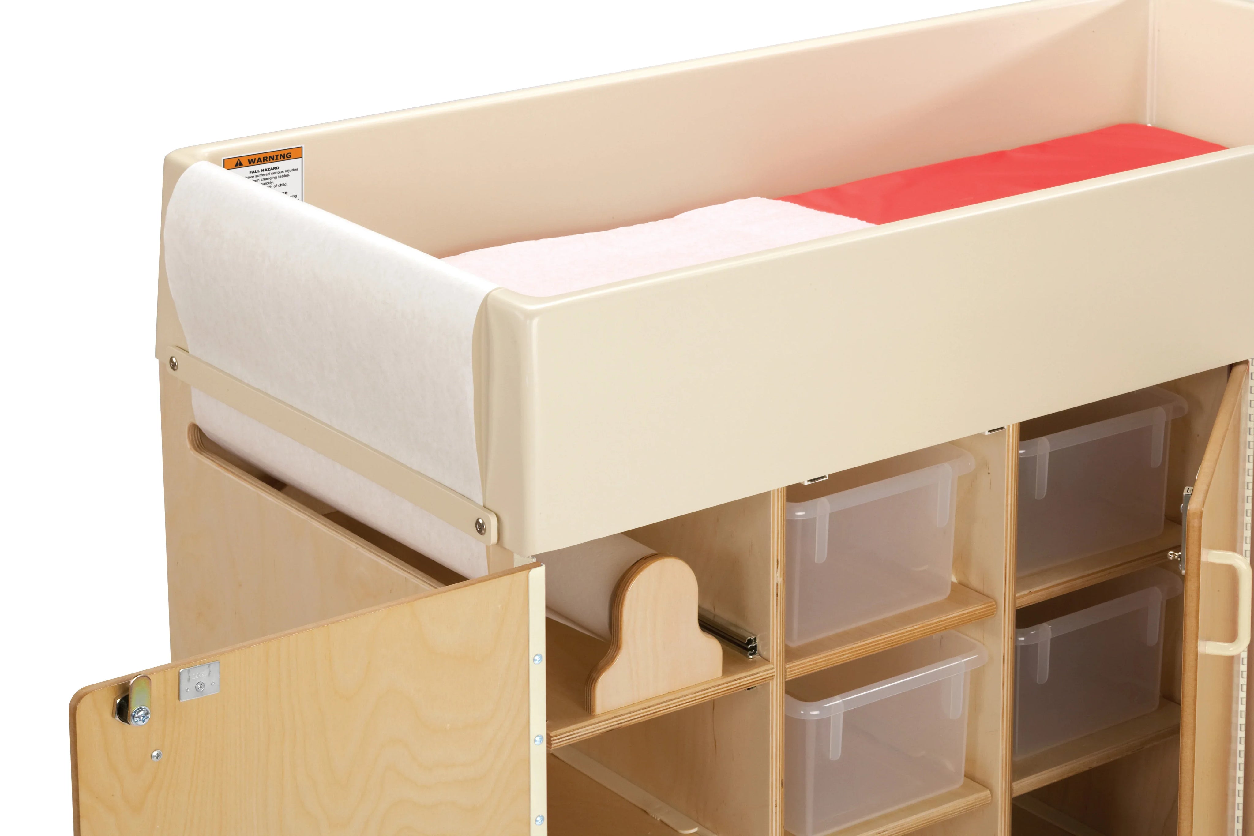 Jonti-Craft® Diaper Changer Combo - Left