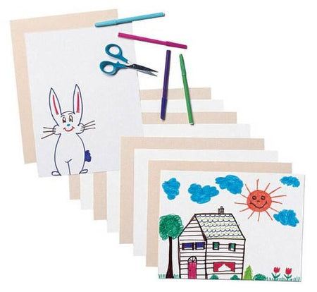 Pacon Tagboard Paper, White, 18" x 24", 100-Count, 5290