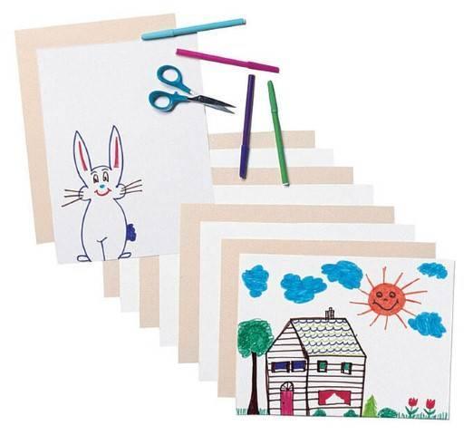 Pacon Tagboard Paper Manila, 24-Inches by 36-Inches, 100-Count, 5126