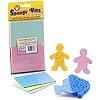 Hygloss Sponge ‘Ums Compressed Sponges for Crafts - 6 Sheets 3"x4" rectangle