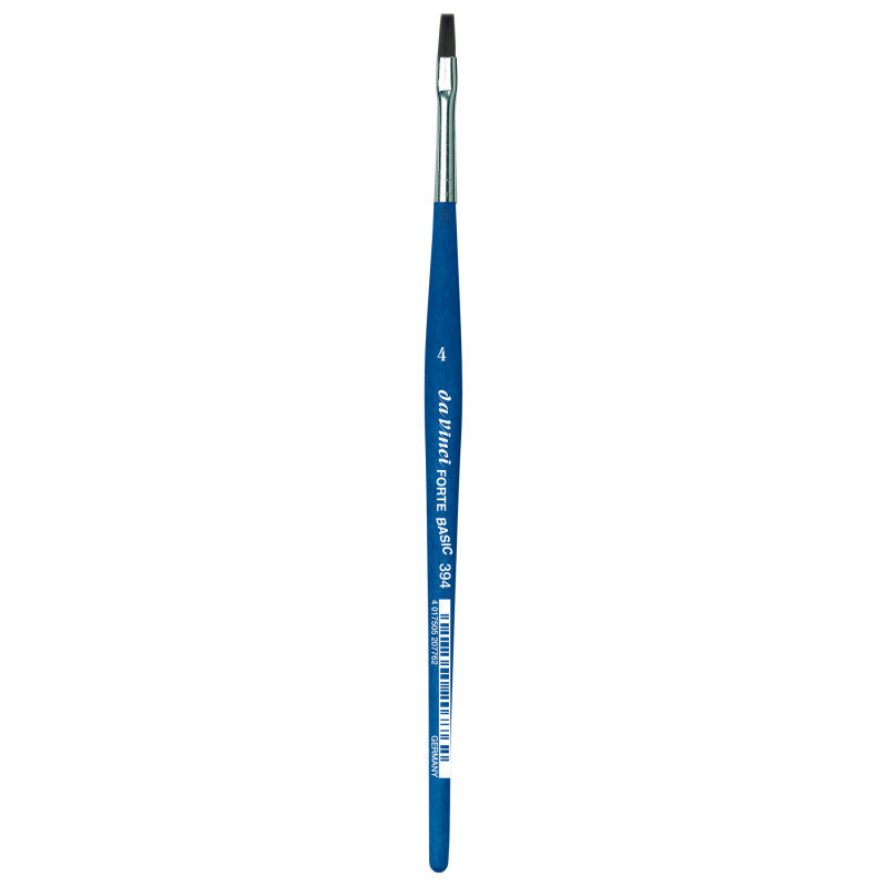 FORTE BASIC Student Brush, Synthetic, Acrylic, Flat, Series 394, Size 4