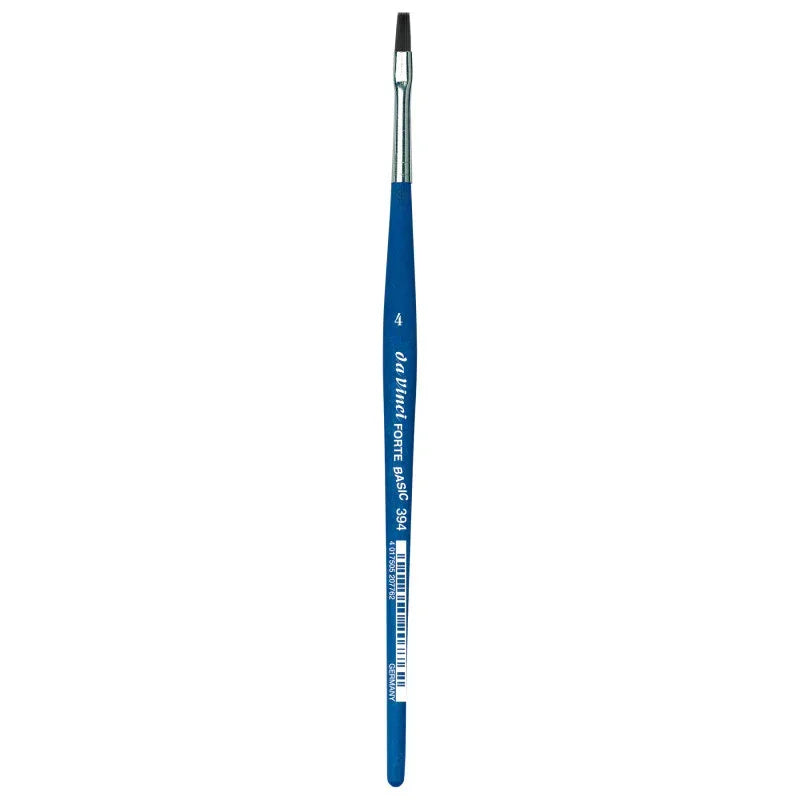 FORTE BASIC Student Brush, Synthetic, Acrylic, Flat, Series 394, Size 4