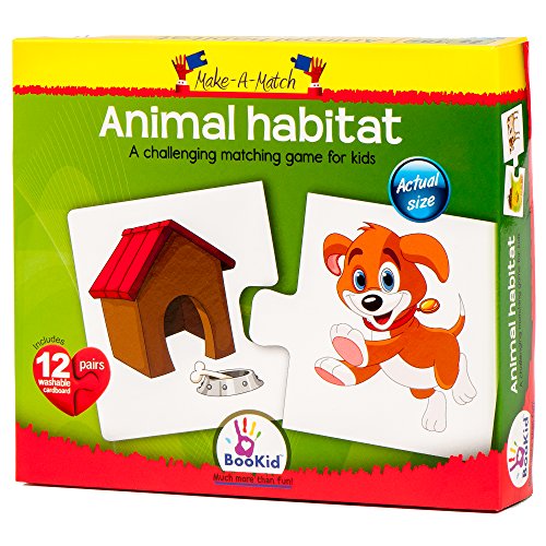 Boo Kids Make A Match - Puzzle Games For Toddlers Animal Habitat