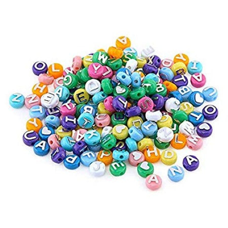 HYGLOSS Large 10mm ABC Beads - Asst. Colors - 300/pkg.