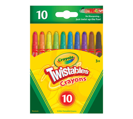 Crayola Mini Twistables Crayons 10 ct. 52-9715