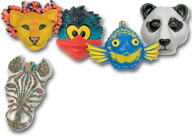 Animal Face Forms (set of 5) Roylco R52007