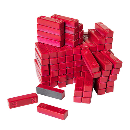 North/South Bar Magnets, 1.13"L x .34"W x 0.25"T, Pack of 100