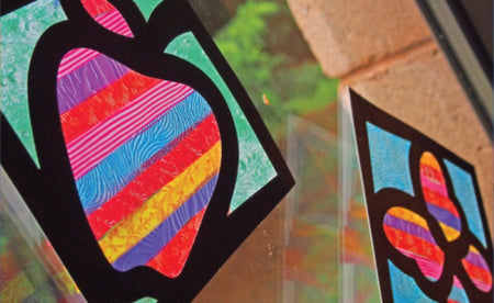 Junior Stained Glass Frames - 24 Frames (Roylco 52074)