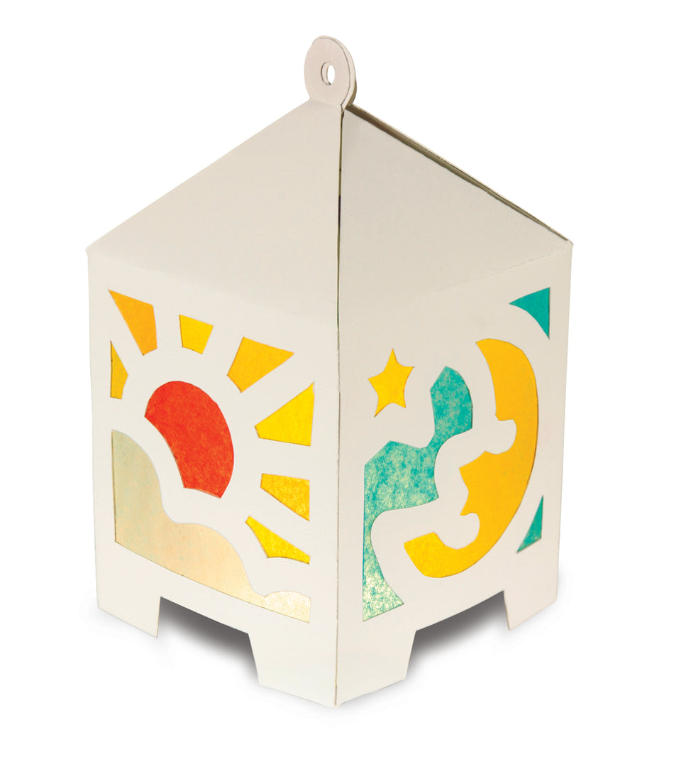 Stained Glass Lantern -  24 Frames (Roylco 52093)