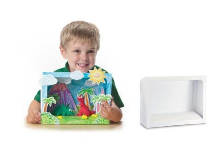 Set the Scene Diorama 8 1⁄2" x 11" Set of 12 boxes