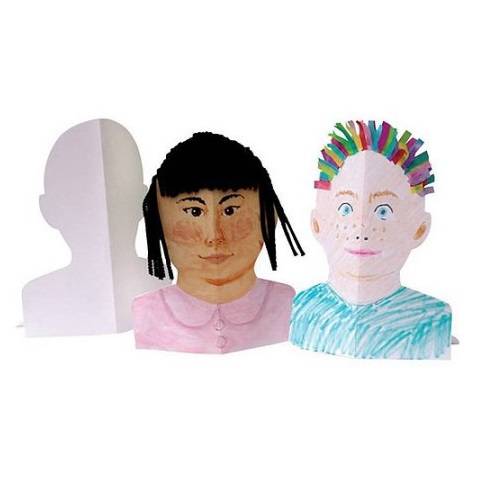 Roylco Stand-Up Self Portrait Art Project Kit , R52095