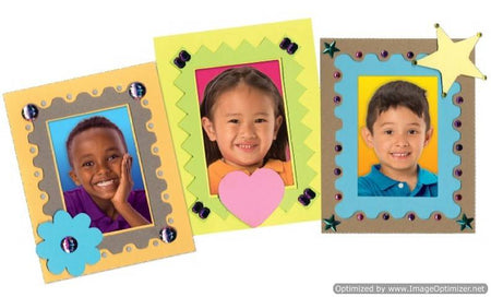 Roylco Chipboard Picture Frames 9" x 7", (R52109) - 24/Pkg.