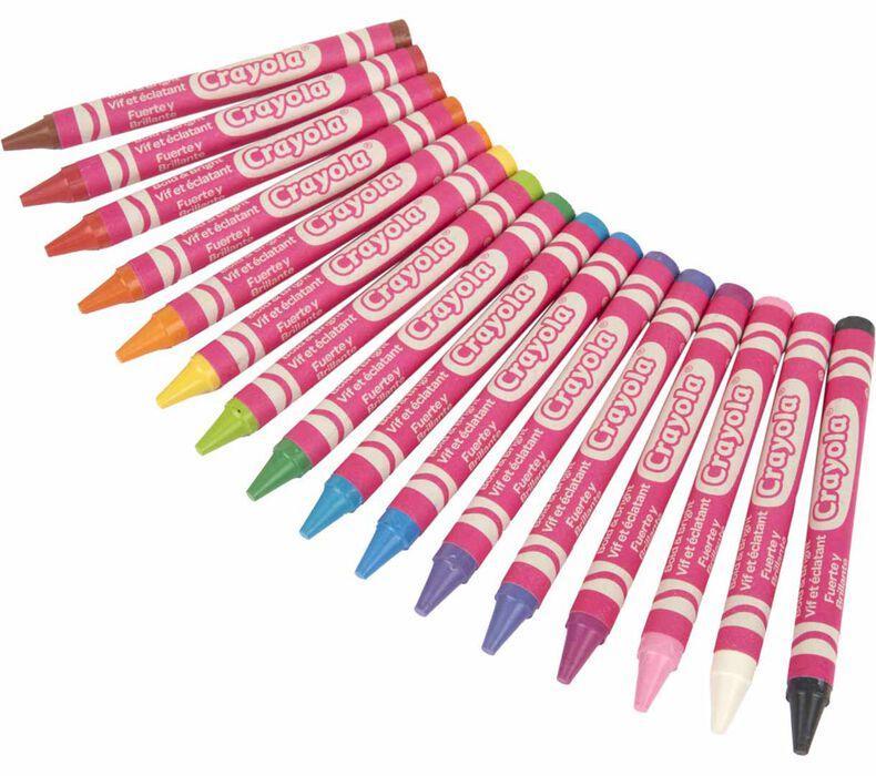 Crayola® Construction Paper™ Crayons Classpack®, Regular-size 400 Count, 16 Colors (BIN521617)