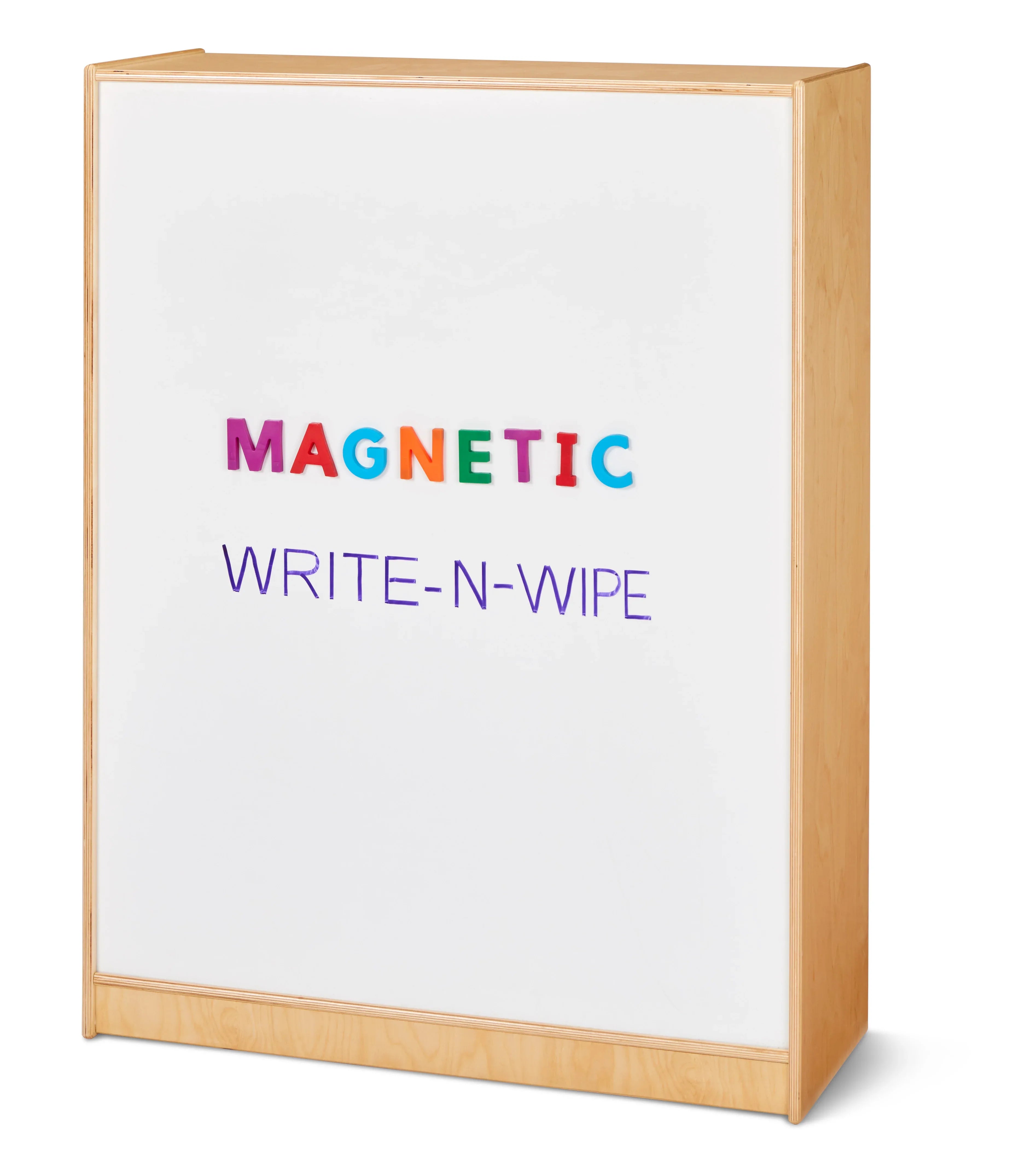 Jonti-Craft® Tall Fixed Straight-Shelf Bookcase - Magnetic Write-n-Wipe Back