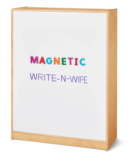 Jonti-Craft® Tall Fixed Straight-Shelf Bookcase - Magnetic Write-n-Wipe Back