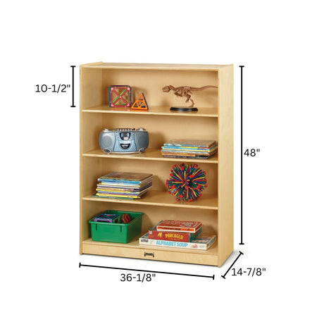 Jonti-Craft® Tall Fixed Straight-Shelf Bookcase