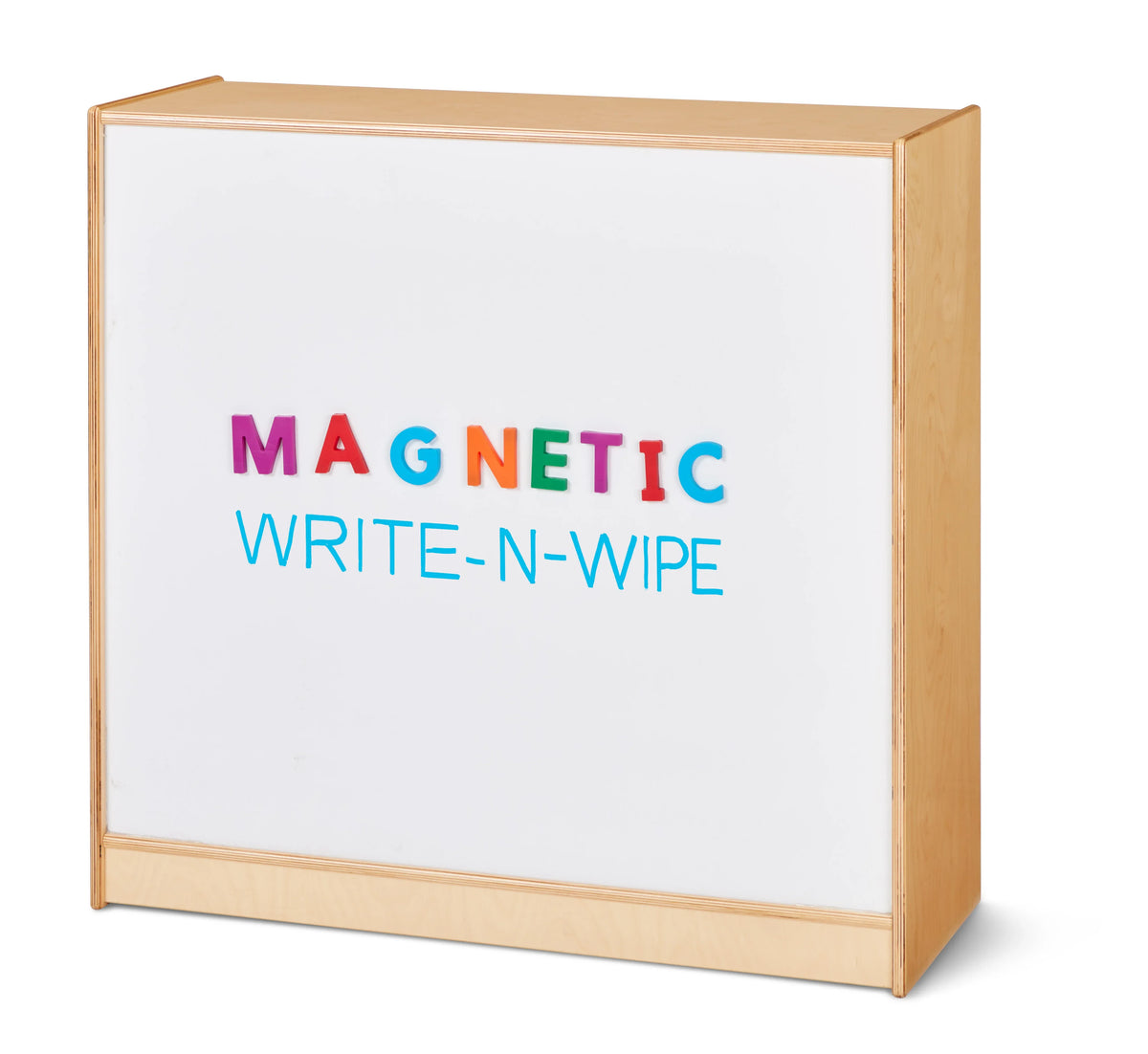 Jonti-Craft® Fixed Straight-Shelf Bookcase - Magnetic Write-n-Wipe Back