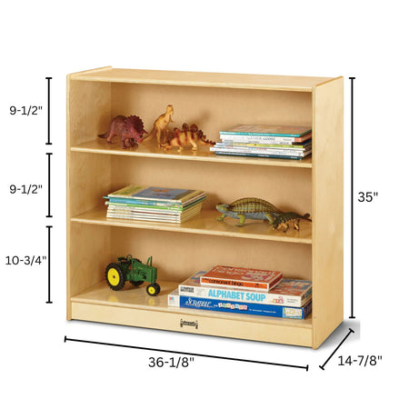 Jonti-Craft® Fixed Straight-Shelf Bookcase