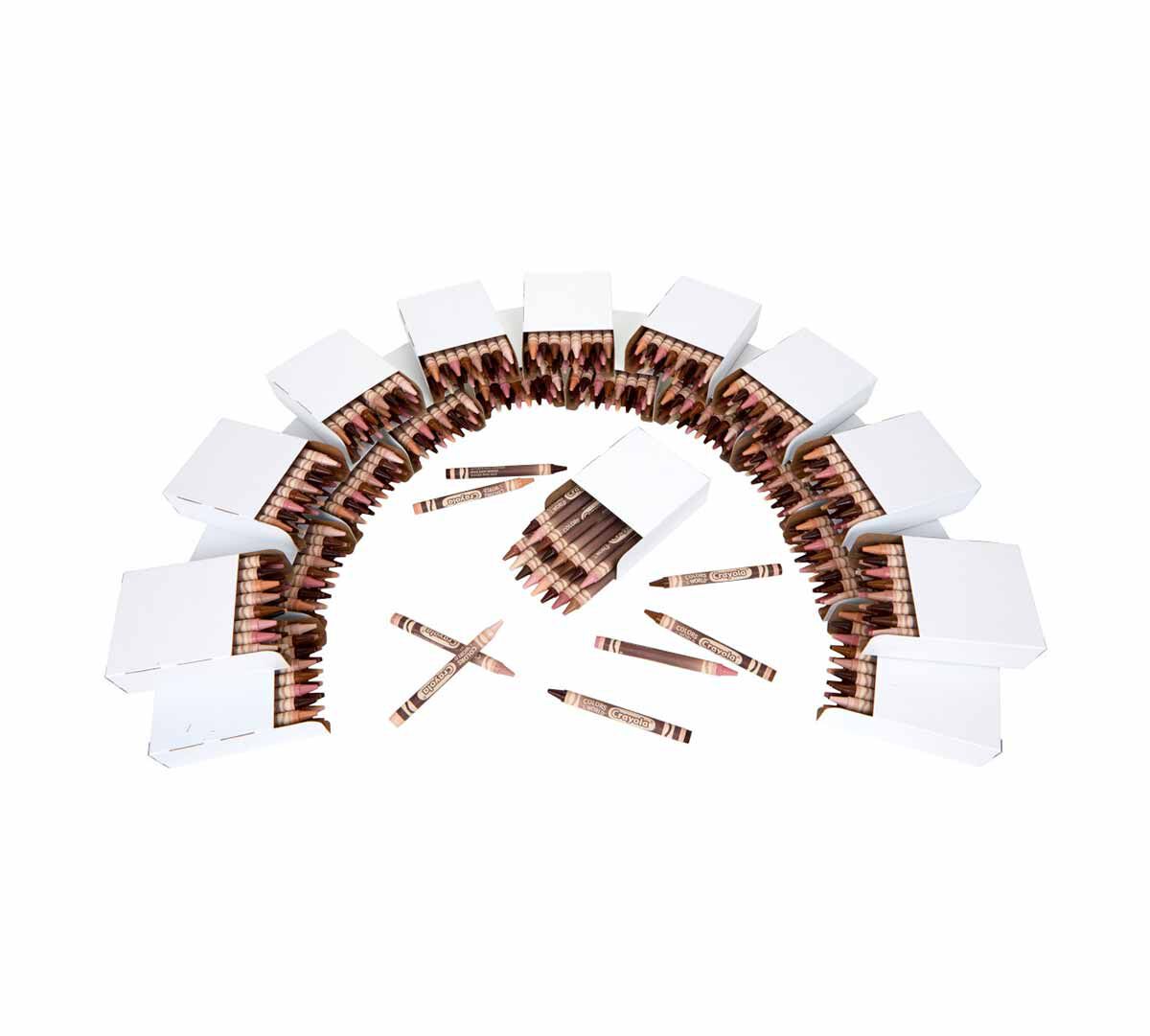 Crayola® Colors of the World Crayons Classpack, 480 crayons (BIN523456)