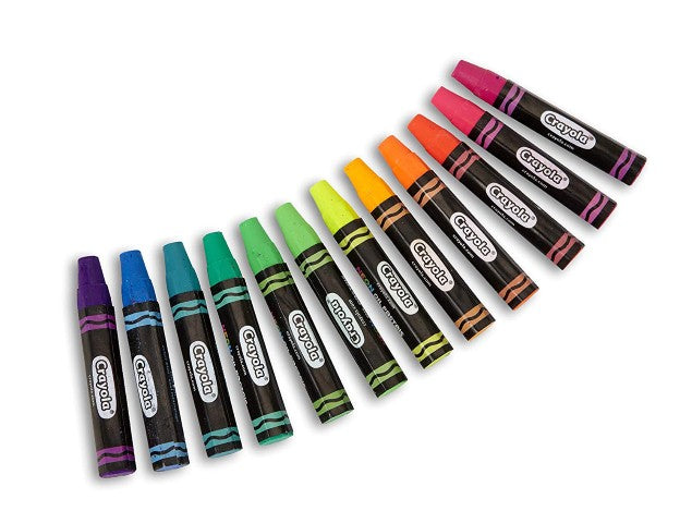 Crayola® Neon Oil Pastels 12 ct. (BIN52-4613)