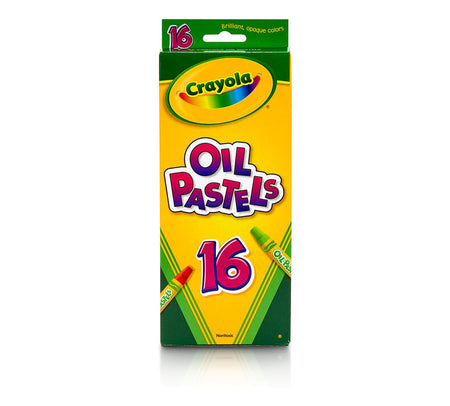Crayola® Oil Pastels, 16 color set (BIN52-4616)