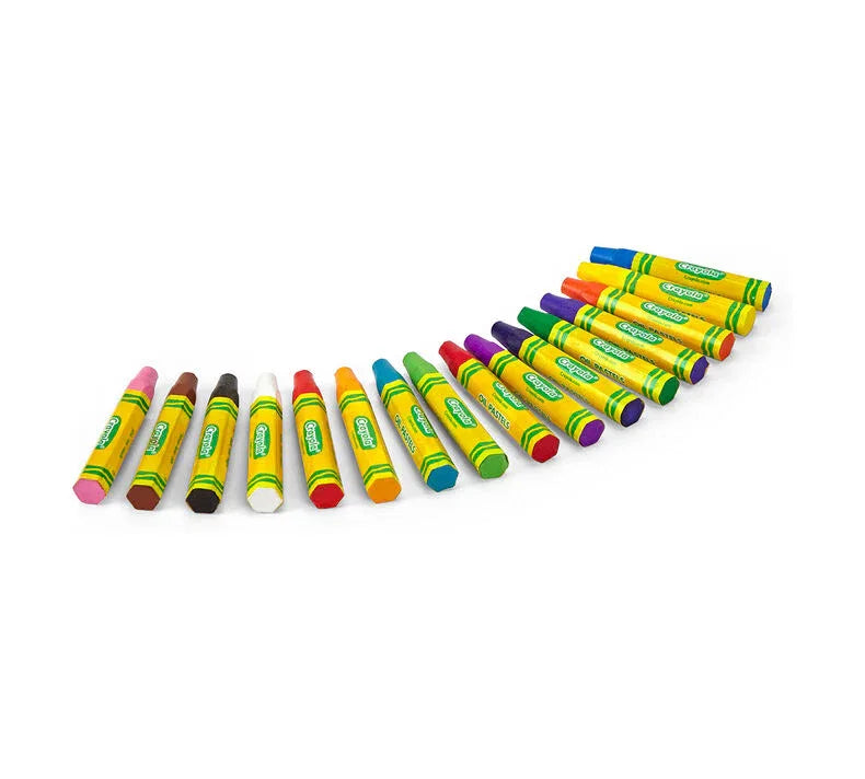 Crayola® Oil Pastels, 16 color set (BIN52-4616)