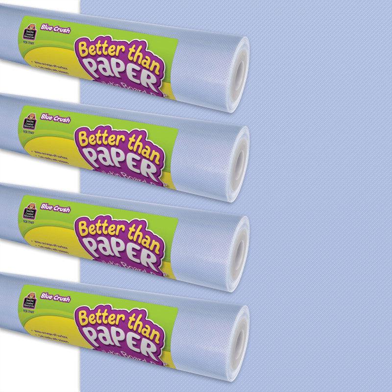 Blue Crush Better Than PaperÂ® Bulletin Board Roll, 4 ft x 12 ft, 4-Pack