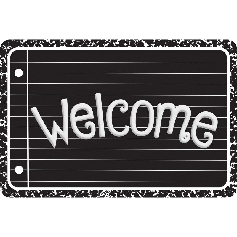 The Original Fun Mat&trade;, Welcome Mat, 15.5" x 23.5", Lined Composition