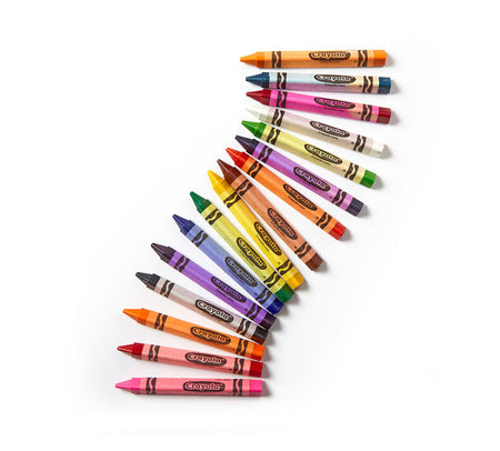 Crayola® Triangular Anti-Roll Crayons Classpack®, 256 count, 16 colors (BIN528039)