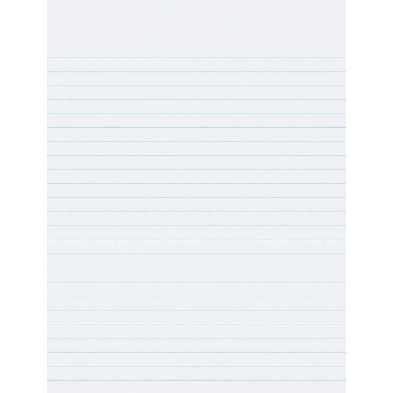 Wide Ruled Composition Paper Ream, 8" x 10.5", 500 Sheets
