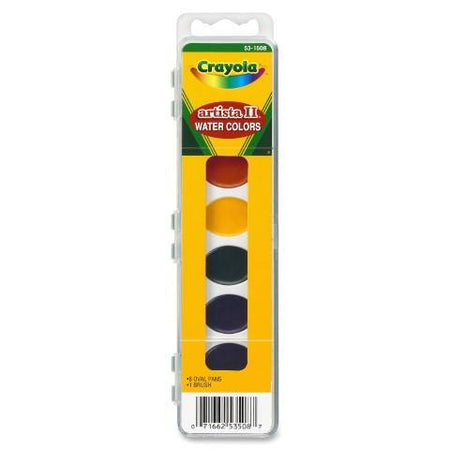 Crayola 53-1508 Artista II - Oval 8 Color Watercolor Set