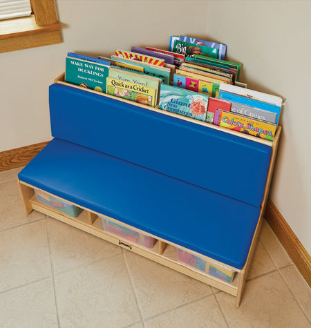 Jonti-Craft® Corner Literacy Nook - Blue