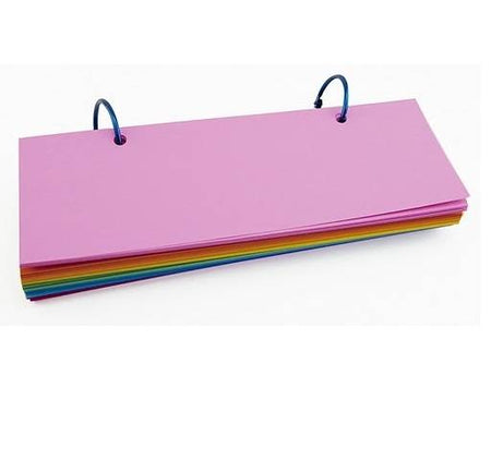 Hygloss Study Buddies Embellishment, 3" x 9" Rectangle Double Ringed 100-pack