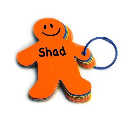 Hygloss Study Buddies Embellishment, 5" People. Asstd. Colors 50 pack