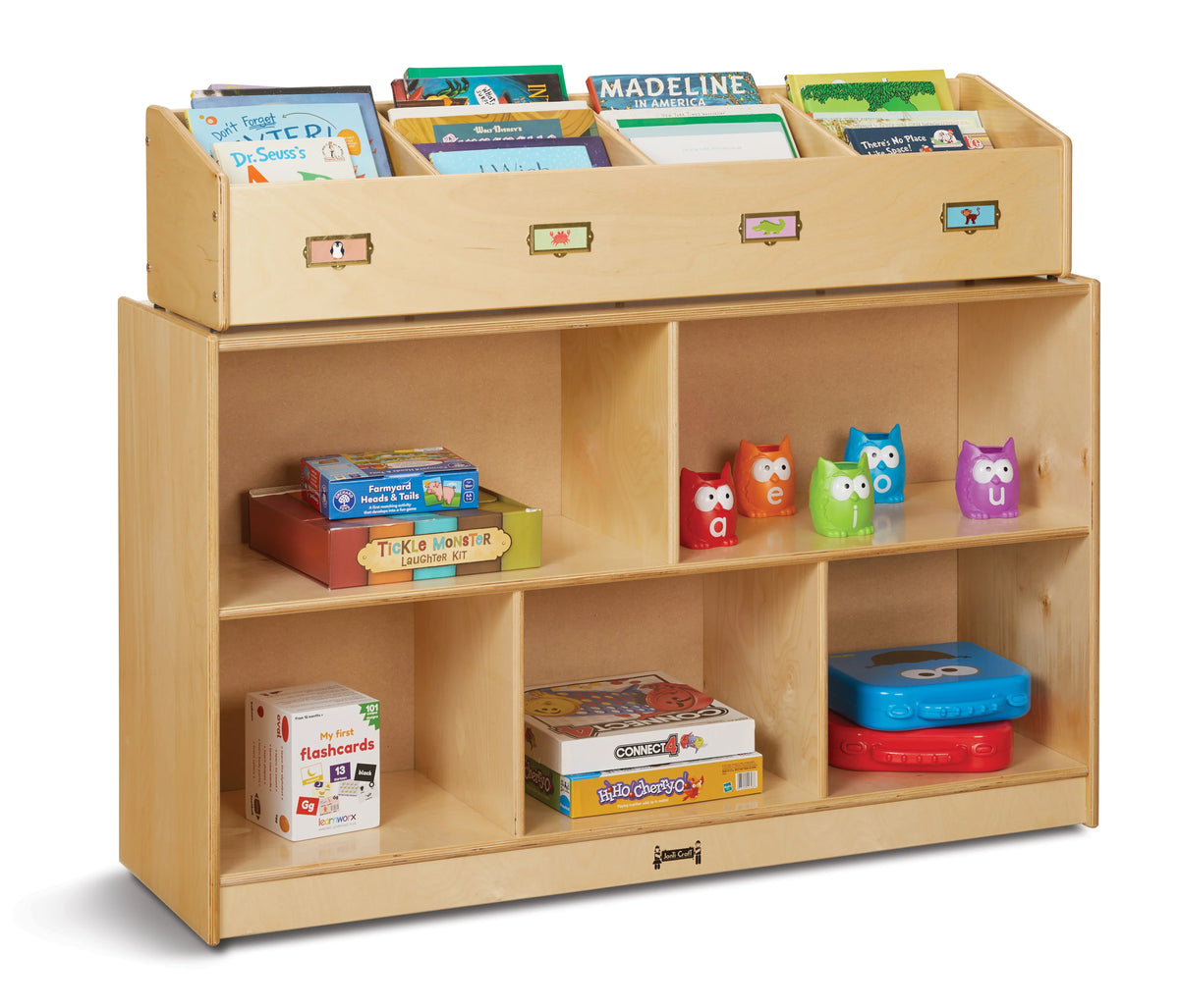 Jonti-Craft® Tabletop Book Browser - 4 Section