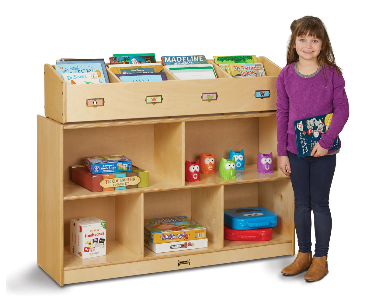 Jonti-Craft® Tabletop Book Browser - 4 Section