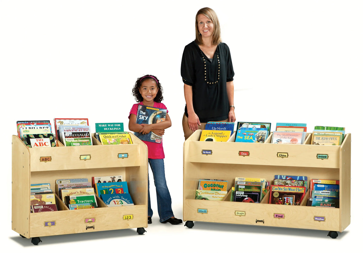 Jonti-Craft® Mobile 6-Section Book Organizer