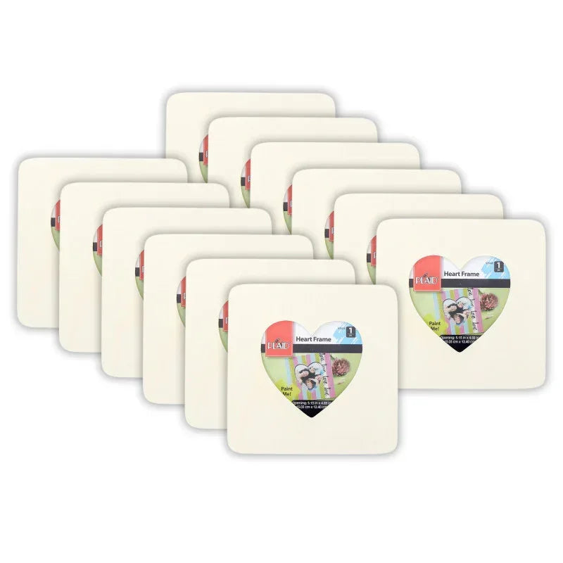 Value Frame, Heart, 7.5" x 7.5", Pack of 12