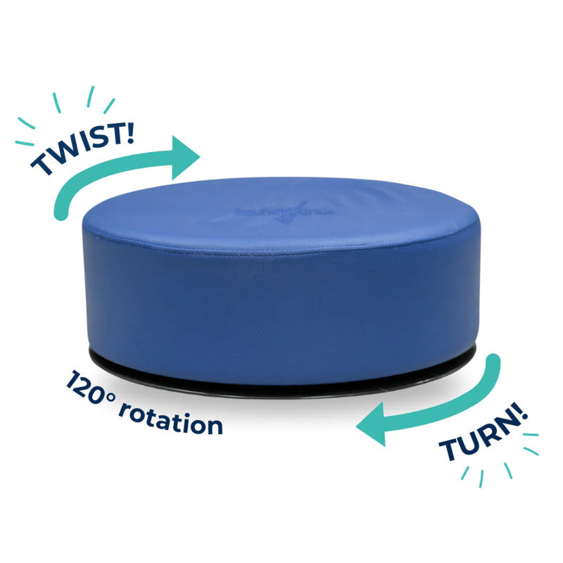 Soft-Twisty Floor Seat, Active Seating Cushion, Blue