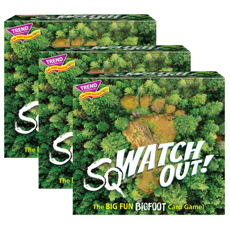 sqWATCH OUT!&trade; Three Corner&trade; Card Game, Pack of 3