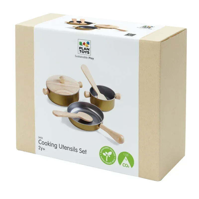 Pretend Play Cooking Utensils Set