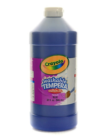 Crayola@ Artista II Washable Tempera Paint 32 oz. Blue