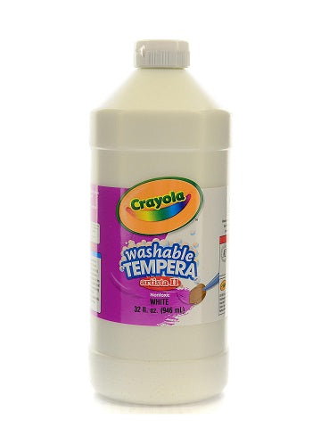 Crayola@ Artista II Washable Tempera Paint 32 oz. White
