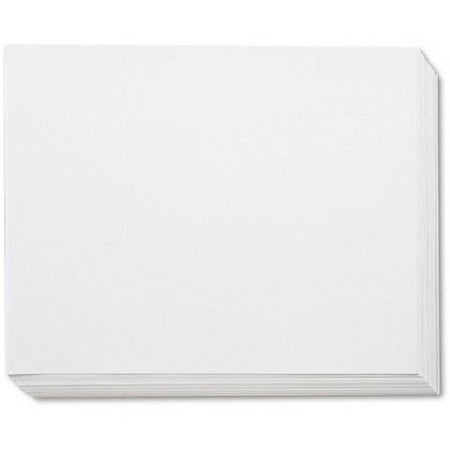 4-Ply Railroad Poster Board, 22" x 28", 25 Sheets White