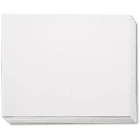 Peacock 6-Ply Poster Board (Railroad Board) - 22" X 28" White 100/carton