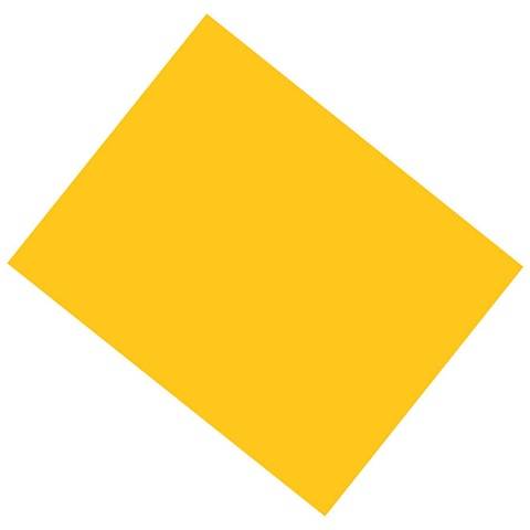 4-Ply Railroad Poster Board, 22" x 28", 25 Sheets Yellow