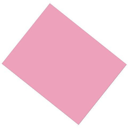 4-Ply Railroad Poster Board, 22" x 28", 25 Sheets Pink