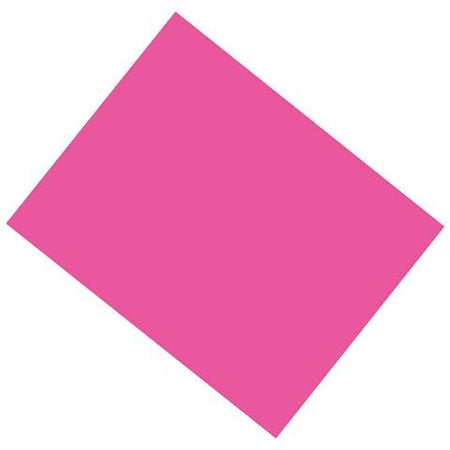 4-Ply Railroad Poster Board, 22" x 28", 25 Sheets Magenta